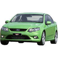 Dual 2.5in Full System Turbo Back Stainless Steel - Medium (Falcon FG 08-16)