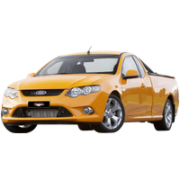 Dual 2.5in Full System Turbo Back Stainless Steel - Medium (Falcon FG 08-16)