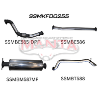 Turbo Back without Cat with Muffler (Ranger PX2 15-18)