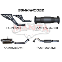 3in Exhaust with Extractors Muffler (Commodore 88-97)