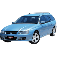 Single 2.5in Full System with Extractors Stainless Steel - Loud (Commodore VZ 04-06)