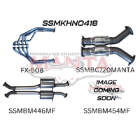 Dual 3in with 1 3/4in Extractors Muffler/Muffler (Statesman WH 99-03)