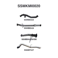 3in Turbo Back without Cat WOM (Triton MQ 15-18)