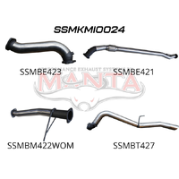 Exhaust Full System without Cat & Muffler (Triton MN 09-14)