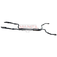 Dual 3in into Full Exhaust with Extractors & Cat & 5in Chrome Tips (Ram 1500 DS 09-18) - Chrome