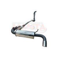 2 1/2in Full System, Extractor, Cat, Centre Hotdog & Rear Muffler (Suzuki Jimny XL 5 Door, 1.5L)