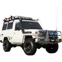 Single 3in Full System Stainless Steel - Medium (Landcruiser HDJ78 90+)