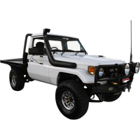 Single 2.5in Full System Stainless Steel - Quiet (Landcruiser FJ75 84-99)