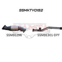 3in DPF Delete without Cat (Landcruiser VDJ79 07+)