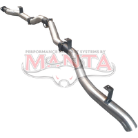 Single 4in DPF Back without Muffler (Landcruiser VDJ79 16+)