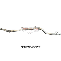4in Turbo Back with Cat & Muffler (Landcruiser VDJ76 4.5L V8 (DPF) Wagon)