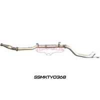 4in Turbo Back without Cat & with Muffler (Landcruiser VDJ76 4.5L V8 (DPF) Wagon)