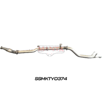 4in Turbo Back without Cat & without Muffler (Landcruiser VDJ76 4.5L V8 Wagon (Without DPF))