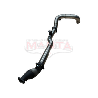 Turbo Back, 4in Single Side Exit (Landcruiser VDJ79 V8 4.5L TD, Dual Cab Ute 12-16, (Without DPF))