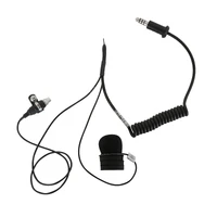 , Gentex button mic, 3.5mm jack for earbuds