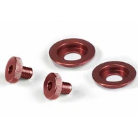 Colored Visor Screw Kits Red