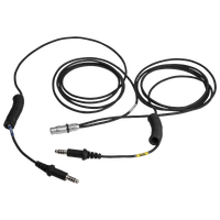 DG-30 Helmet CONNECTION CABLE 3.5 mm Jack to 6.35 mm Jack