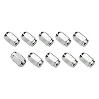 Wheel Lug Nut Kit Chrome Acorn Bulge Length 1.42 M12 x 1.50 Set of 10
