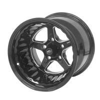 Street Pro ll Convo Pro Wheel Black 15x12' For Ford Bolt Circle 5x 4.50' -38 5.00' Back Space