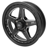 Street Pro ll V Convo Pro Wheel Black 15x4in For Holden Commodore Bolt Circle 5 x 120mm 0 2.5in Back Space