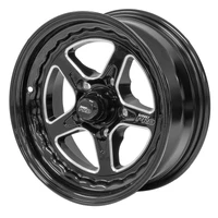 Street Pro ll Convo Pro Wheel Black 15x7' For Holden Early Bolt Circle 5 x 4.25' -12 3.50' Back Space