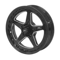 Street Pro ll Convo Pro Wheel Black 17x4.5' For Holden For Chevrolet Bolt Circle 5 x 4.75' -26 1-3/4' Back Space