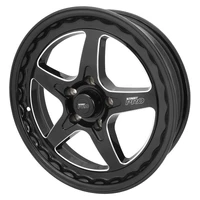 Street Pro ll XR6 XR8 Late Ford Convo Pro Wheel Black 17x4.5in For Ford Falcon Bolt Circle 5 x 114.3mm 0 2.75in Back Space