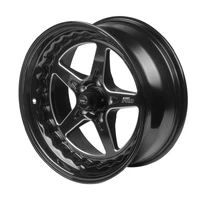 Street Pro ll Convo Pro Wheel Black 18x8' For Ford Bolt Circle 5x 4.50' 0 4.50' Back Space