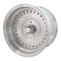 Street Pro 007 Series Wheel Brushed Raw 15x8.5'' For Holden Chevrolet 5 x 4.75'' Bolt Circle (-32) 3.5'' Back Space