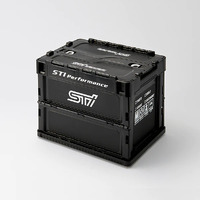 STI Genuine Folding Workshop Storage/Container 20 Litres - Black