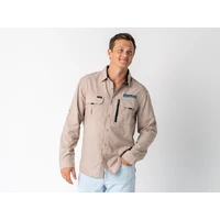 Mens Syzmik Fishing Shirt Sand Each