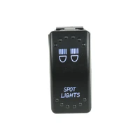 Rocker Switch Spot Lights Blue LED Each