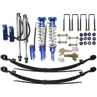 Superior Adjustable Monotube 2.5 Remote Reservoir 2 Inch (50mm) Lift Kit Suitable For Toyota Hilux 2005-15 Vigo (N70) (Kit)