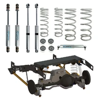 Superior Weld In Coil Conversion VSB14 Approved 2 Inch (50mm) Lift Kit with STD Diff Housing w/Nitro Gas Twin Tube Shocks (Front and Rear) Suitable Fo