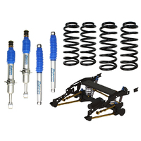 Weld In Coil Conversion VSB14 Approved w/Nitro Gas Twin Tube Shocks Front and Rear (Hi-Lux Vigo 05-15)