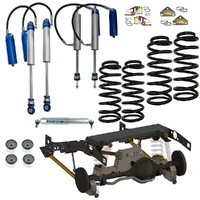 Superior Weld In Coil Conversion VSB14 Approved 2 Inch (50mm) Lift Kit with STD Diff Housing w/2.5 Remote Reservoir Shocks (Front and Rear) Suitable F