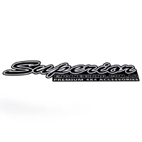 Large Black Sticker Each (Patrol/Landcruiser 80 Series)