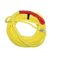 Winch Rope Polyurethane Coated 10mm x 30m Hi-Vis Yellow Each