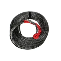 Winch Rope Polyurethane Coated 10mm x 40m Black Each