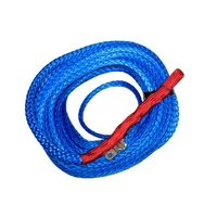 Winch Rope Polyurethane Coated 10mm x 40m Blue Each