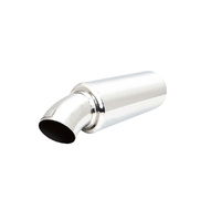 Universal 7in Cannon Muffler - 3in Inlet/Dump-Pipe Style Tip