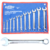 Combination ROE Spanner Set - 888 Series - 15° Offset - SAE - 11pc