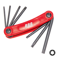 Magnetic Folding Key Set - 888 Series - Torx- 8pc