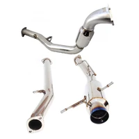 N1 Turbo-Back Exhaust - Non Resonated with catted Downpipe (STi 01-07)