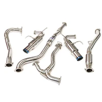 N1 Turbo Back Exhaust w/Ti Tips (WRX VA 15-21 (Manual))