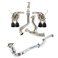 R400 "Signature Edition" Turbo Back Exhaust w/Black Tips - Auto (Subaru WRX VA 15-20)
