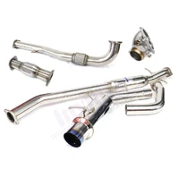 N1 Turbo Back Exhaust w/Metal Matrix Cat (Evo 4-6 CP9A)