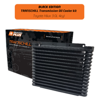 Transchill Artic Transmission Cooler Kit (Hilux 04-15) - Black