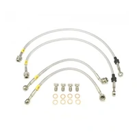 Braided Brake Lines Kit (Corolla AE111R 1.6 Hatch Drum Rear 97-00)