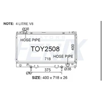 Radiator (LS400 UCF20 11/94-11/00)